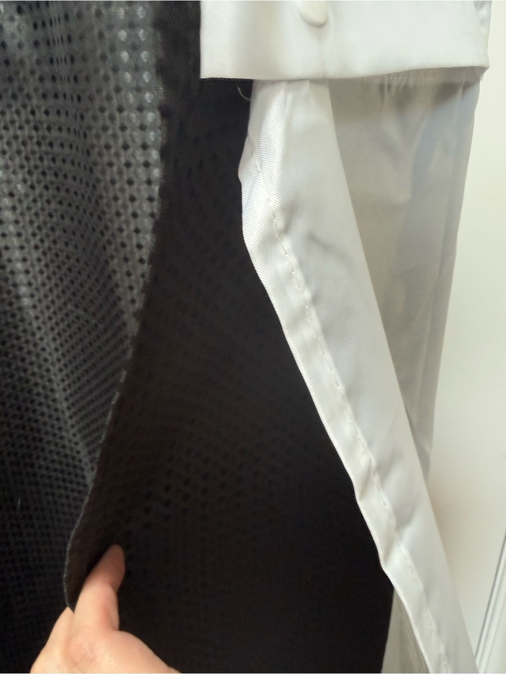 MYSTERY Shower Curtain no hook needed could be solid or patterned - Picture 4 of 5